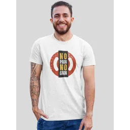 MORDEN MUSE Men Typography Printed Round Neck Pure Cotton T-shirt-picture-18