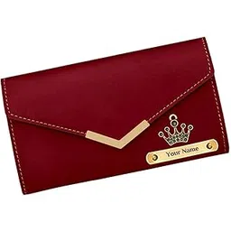 morons (a brand owned by jbn printstop) Personalised Name with Charm on Leather Womens Wallet Purse - Unique Birthday, Anniversary or Wedding Gifts for Wife, Mother, Girlfriend, Sister or Colleague [Assorted Color; Pack of 1]-picture-56