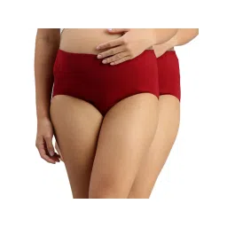 Morph Maternity Pack Of 2 Maternity Hygiene Panties - Maroon-picture-10