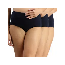 Morph Maternity Pack Of 3 Maternity Hygiene Panties - Blue-picture-27