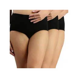 Morph Maternity Pack Of 3 Maternity Panties - Black-picture-34