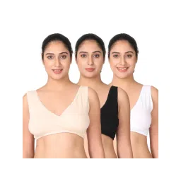 Morph Maternity Pack Of 3 Sleep Nursing Bras - Multi-Color-picture-13