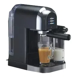 morphy richards AutoPresso 1350 Watt 6 Cups Automatic Espresso, Cappuccino & Latte Coffee Maker with Rust Resistant (Black)-image-28