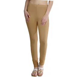 Morrio Women Solid Mid-Rise Churidar-Length Leggings-picture-26