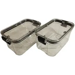 MORVIX luhc box for school || plastic lnuch bax || luch bxo || storage bex || food box || lcuh baox for kids || boox || luch|| BPA free box ||(Set of 2)-picture-31