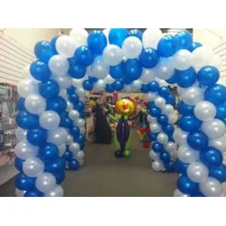 mosclue Solid Hd/Metalic 50 Balloons Blue And White For Kids/Adult/Party/Birthday Decorations Balloon-picture-26