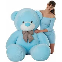 MOSU Blue Teddy Bear Giant 6 Feet | Soft Big Plush Toy for Girls, Boys & Kids | Valentine Gift for Women, Girlfriend & Boyfriend (6 Feet)-picture-11