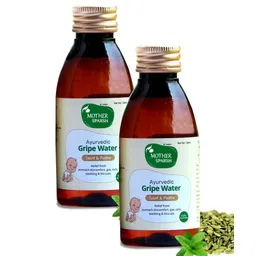 mother sparsh baby Mother Sparsh Ayurvedic Gripe Water - 120ml (Pack of 2)-picture-27