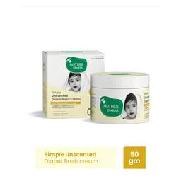 mother sparsh baby Mother Sparsh Simply Unscented Baby Diaper Rash Cream With Natural Oatmeal | Rash Cream for Babies | Protects from Irritation | Nappy Cream Suitable for Newborn Sensitive Skin - 50 g-picture-34