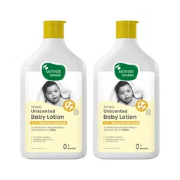 mother sparsh baby Mother Sparsh Simply Unscented Baby Lotion With Natural Oatmeal - 400 ml (Pack of 2)-picture-22