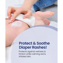 Mother Sparsh Baby Natural Care Baby Diaper Rash Cream- 50 g | Diaper Rash Cream for Babies with Chamomile | Shea Butter & Zinc Oxide | Protects & Soothes Newborn Sensitive Skin image 3