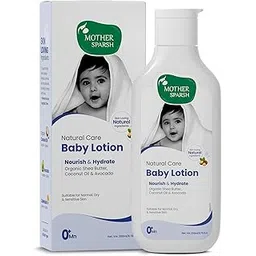 Mother Sparsh Natural Care Baby Body Lotion-200ml | Baby Lotion For All Skin Types | With Organic Shea Butter, Coconut Oil & Avocado | Suitable for Newborn Sensitive Skin-picture-36