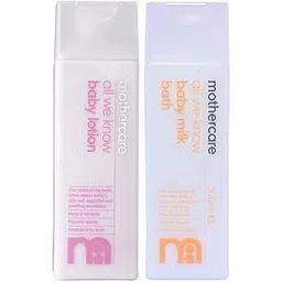 Mothercare All We Know Baby Lotion, 300ml+Mothercare All We Know Baby Milk Bath 300ml-picture-22