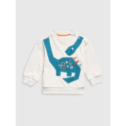 mothercare Boys Animal Printed Pure Cotton Sweatshirt-picture-33
