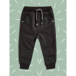 mothercare Boys Black Jogger Stretchable Jeans-picture-26