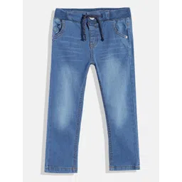 mothercare Boys Blue Heavy Fade Stretchable Jeans-picture-50