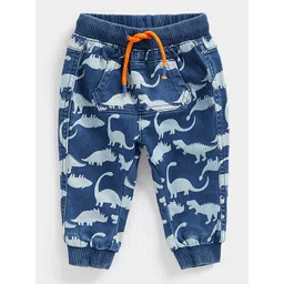 mothercare Boys Jogger Fit Light Fade Printed Stretchable Jeans-picture-24