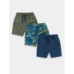 mothercare Boys Pack of 3 Pure Cotton Shorts-picture-21