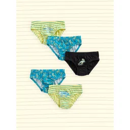 mothercare Boys Pack of 5 Dino Printed Briefs 410261700009-picture-47