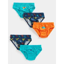 mothercare Boys Pack of 5 Pure Cotton Briefs-picture-34