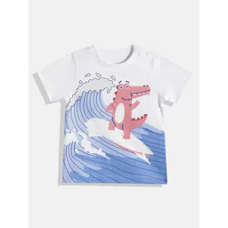 mothercare Boys Printed Pure Cotton T-shirt-picture-26