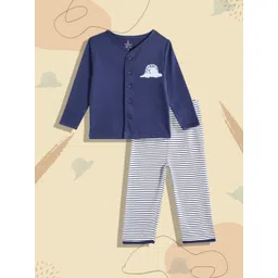 mothercare Boys Printed Pure Cotton T-shirt with Pyjamas-picture-27