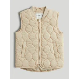 mothercare Boys Solid Stand Collar Gilet Jacket-picture-14