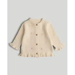 mothercare Girls Classic Wild Daisy Full -Sleeve Cardigan-picture-15