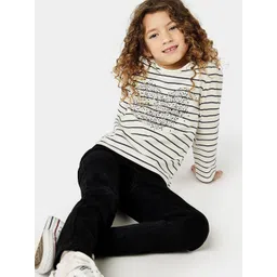 mothercare Girls Mid-Rise Regular Fit Cotton Jeggings-picture-22