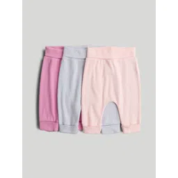 mothercare Girls Pack of 3 Mid-Rise Joggers-picture-32