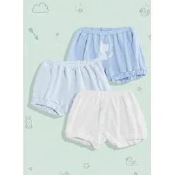 mothercare Infant Boys Pack of 3 Floral Printed Cotton Shorts-picture-15