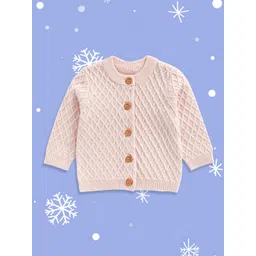 mothercare Infant Girls Pink Organic Cotton Cardigan-picture-29