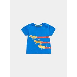 mothercare Kids Graphic Printed Pure Cotton T-shirt-picture-23