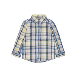 Mothercare Kids Multicolor Chequered Full Sleeves Shirt-picture-12