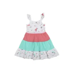 Mothercare Kids Multicolor Color Block Dress-picture-24