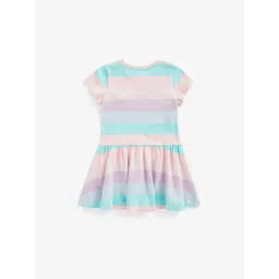 Mothercare Kids Multicolor Striped Dress image 2