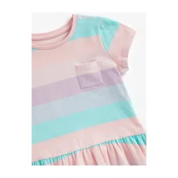 Mothercare Kids Multicolor Striped Dress image 3