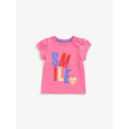 Mothercare Kids Pink Cotton Printed Top-picture-12