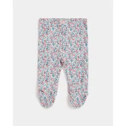 mothercare Pack of 2 Printed Leggings with Elasticated Waist image 4