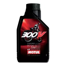 Motul 300V 10W-40 Synthetic Motor Oil 4 L for Road Racing, Motocross and Bikes-picture-40