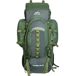 mount track expedition 105 liter rucksack with detachable Daypack/Camping Hiking, Trekking Bag Rucksack khaki green-picture-10