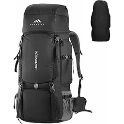 MOUNTILE ROAMRIDGE 70L Travel Backpack with Water Proof Rain Cover - Camping Hiking Rucksack Trekking Bag - MTX02-PARENT-picture-30