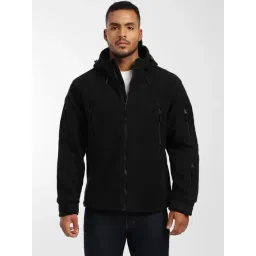 Mountmiller Black Full Sleeve Hooded Neck 10 Zip Outpost Superbond Jacket-picture-13