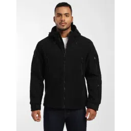 Mountmiller Black Full Sleeve Hooded Neck 10 Zip Outpost Superbond Jacket-picture-24