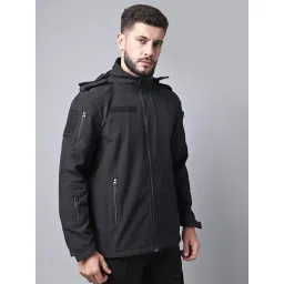 Mountmiller Black Regular Fit Jackets image 1