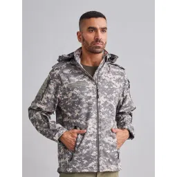 Mountmiller Grey Regular Fit Printed Jackets-picture-29