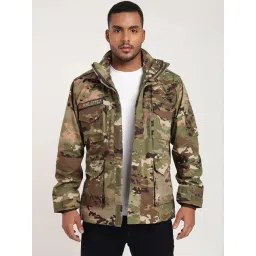 MOUNTMILLER Men's Multicam 3 Layer Brigadier Windproof, Water Resistant Jacket-picture-35