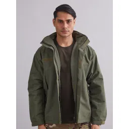 MOUNTMILLER Men's Solid Airshell Hooded Tactical Wind Jacket-picture-16