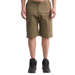 Mountmiller Olive Green Regular Fit Printed Shorts-picture-25