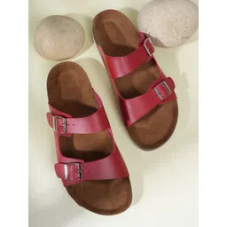 MOZAFIA Women Buckle Flats-picture-22